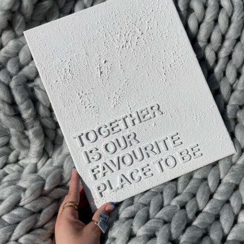 Together Is Our Favourite Place To Be Canvas