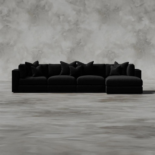 Grace 3 Seater Right Hand Facing Chaise Sofa 